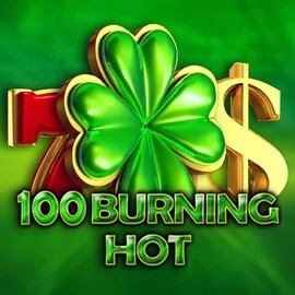 100 Burning Hot by Amusnet Interactive, showcased at stakecasinoo.net – game logo