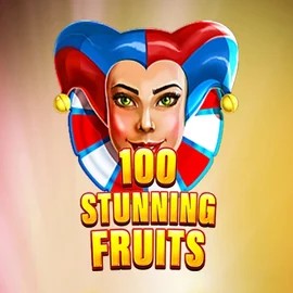 100 Stunning Fruits slot visual from SYNOT Games available on stakecasinoo.net