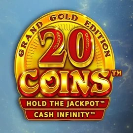 20 Coins Grand Gold Edition online game logo by Wazdan on stakecasinoo.net