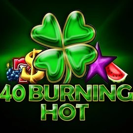 40 Burning Hot logo by Amusnet Interactive at Stake Casino