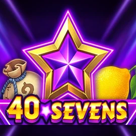 Official Slots logo: 40 Sevens by Apparat Gaming at Stake Casino