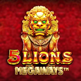 5 Lions Megaways by Pragmatic Play, showcased at stakecasinoo.net – game logo