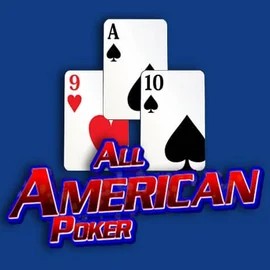 All American Poker slot visual from RTG (Reel Time Gaming) available on stakecasinoo.net