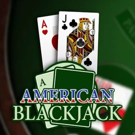 American Blackjack online game logo by Habanero on stakecasinoo.net