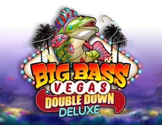 Official Slots logo: Big Bass Vegas Double Down Deluxe Slot by Pragmatic Play at Stake Casino