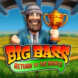Enjoy Big Bass Return to the Races by Pragmatic Play – logo hosted on stakecasinoo.net