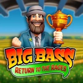 Big Bass Return to the Races by Pragmatic Play, showcased at stakecasinoo.net – game logo