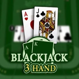 Blackjack 3H (Habanero) logo by Habanero at Stake Casino