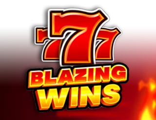 Blazing Wins logo by Playson at Stake Casino