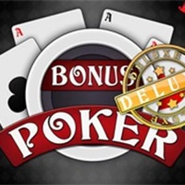 Bonus Poker Deluxe - 3 Hands slot logo by RTG (Reel Time Gaming) at Stake Casino