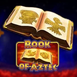 Book of Aztec logo by Amatic Industries at Stake Casino