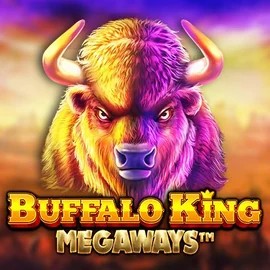 Buffalo King Megaways online game logo by Pragmatic Play on stakecasinoo.net