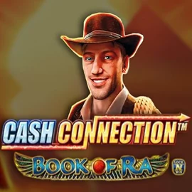 Cash Connection Book Of Ra slot icon by Novomatic, available at Stake Casino