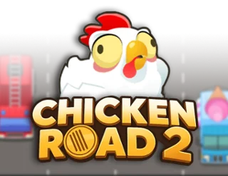 Chicken Road 2 game by InOut – logo hosted on Stake Casino