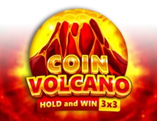Coin Volcano by 3 Oaks Gaming, showcased at stakecasinoo.net – game logo