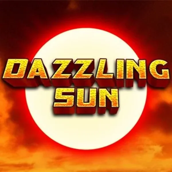 Dazzling Sun online game logo by Win Studios on stakecasinoo.net