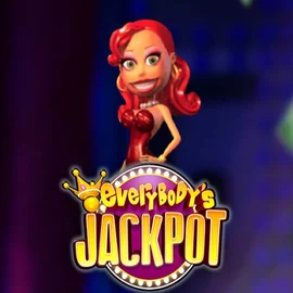Try Everybody's Jackpots slot by Playtech on stakecasinoo.net – logo image