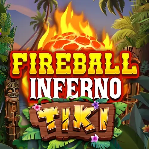 Fireball Inferno Tiki slot icon by NetEnt, available at Stake Casino