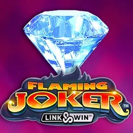 Official Slots logo: Flaming Joker Link and Win by Barstruck at Stake Casino