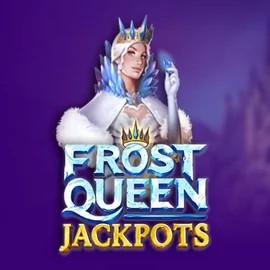 Official Jackpots logo: Frost Queen Jackpots by Yggdrasil at Stake Casino