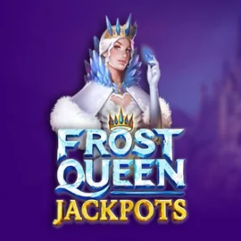 Frost Queen Jackpots logo – Jackpots by Yggdrasil at Stake Casino