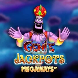 Genie Jackpots Megaways slot visual from Blueprint Gaming available on stakecasinoo.net