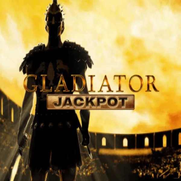 Gladiator Jackpot online game logo by Playtech on stakecasinoo.net