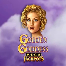 Golden Goddess Megajackpots game by IGT – logo hosted on Stake Casino