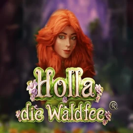 Holla die Waldfee slot logo by Hölle Games at Stake Casino