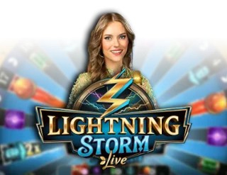 Lightning Storm logo – Live Casino by Evolution at Stake Casino