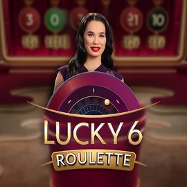 Lucky 6 Roulette online game logo by Pragmatic Play on stakecasinoo.net