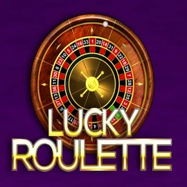 Lucky Roulette logo by Belatra Games at Stake Casino