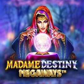 Enjoy Madame Destiny Megaways by Pragmatic Play – logo hosted on stakecasinoo.net