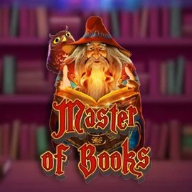 Official Slots logo: Master of Books by Swintt at Stake Casino