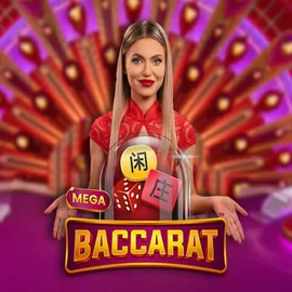 Live Casino logo of Mega Baccarat from Pragmatic Play at Stake Casino
