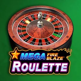 Mega Fire Blaze Roulette game by Playtech – logo hosted on Stake Casino