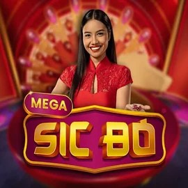Mega Sic Bo slot logo by Pragmatic Play at Stake Casino