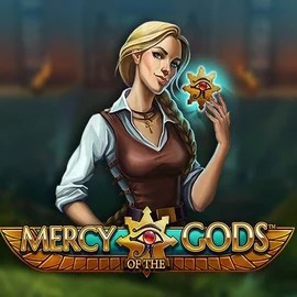 Mercy Of The Gods game by NetEnt – logo hosted on Stake Casino