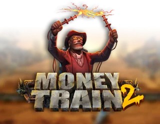 Money Train 2 online game logo by Relax Gaming on stakecasinoo.net