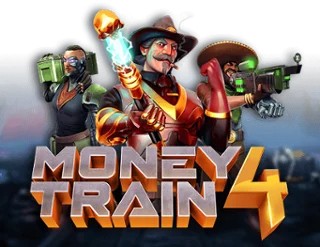 Money Train 4 slot visual from Relax Gaming available on stakecasinoo.net