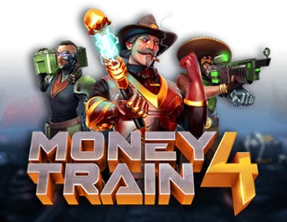 Money Train 4 logo – Slots by Relax Gaming at Stake Casino