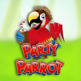 Slots logo of Party Parrot from Rival at Stake Casino