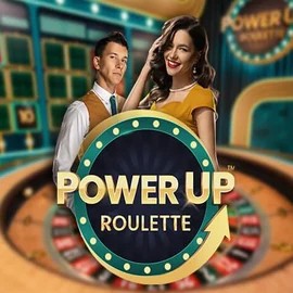PowerUP Roulette slot visual from Pragmatic Play available on stakecasinoo.net