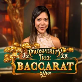 Prosperity Tree Baccarat slot visual from Evolution available on stakecasinoo.net