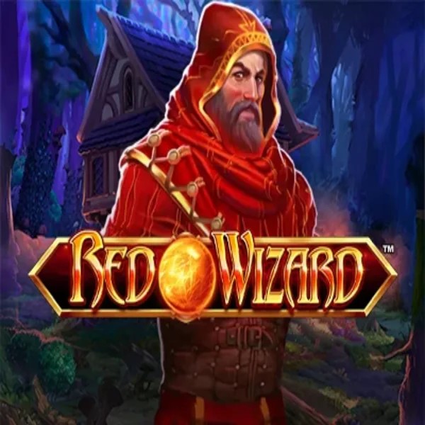 Red Wizard logo – Slots by Rarestone Gaming at Stake Casino