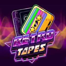 Retro Tapes logo by Push Gaming Stake Casino