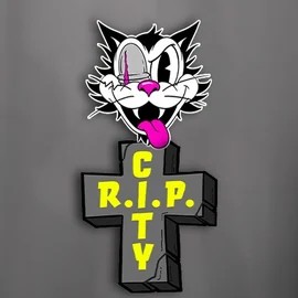 RIP City slot logo by Hacksaw Gaming at Stake Casino