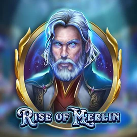 Enjoy Rise of Merlin by Play'n GO – logo hosted on stakecasinoo.net