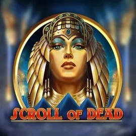 Scroll of Dead game by Play'n GO – logo hosted on Stake Casino