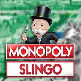 Slingo Monopoly logo by Gaming Realms at Stake Casino